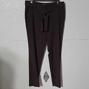 Moda International Dark Brown Women's Trousers